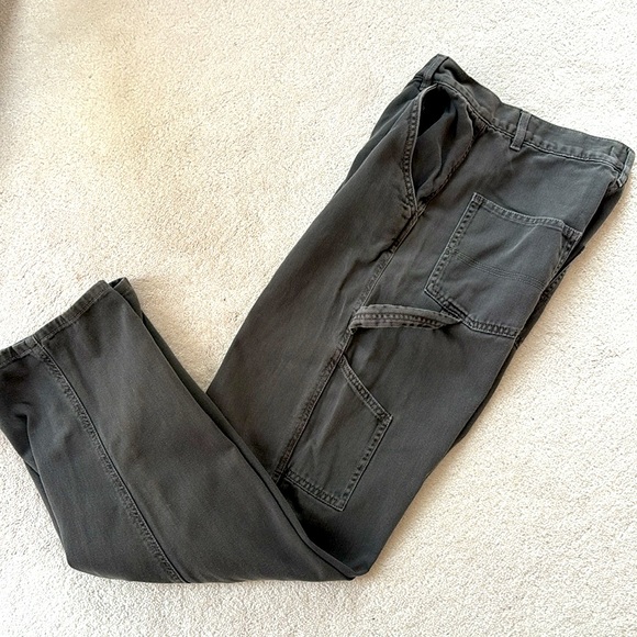 GARAGE high rise carpenter straight legs pants - Picture 7 of 10